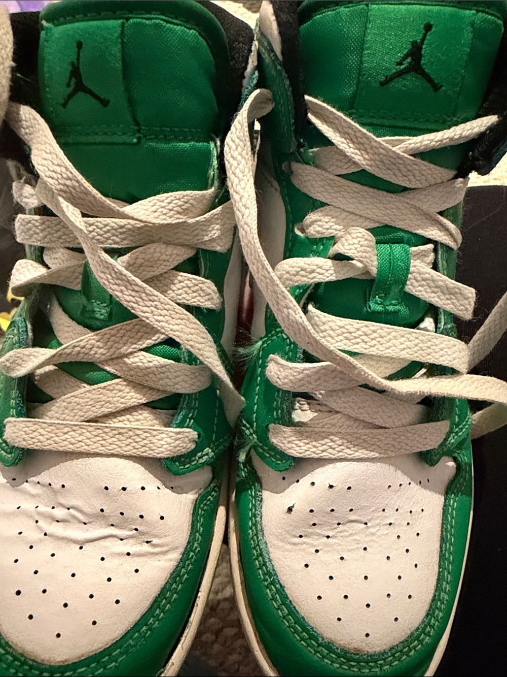 Air Jordan 1 Mid Lucky Green nike